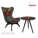 Queen SYDNEY QUM-550 Berjer + Fiskos Set
